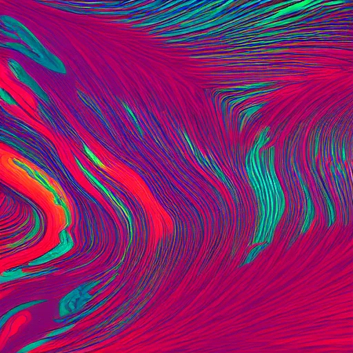 Image similar to abstract glitch art painting of emergent structures with bold lines and pixels, 8k, trending on artstation,