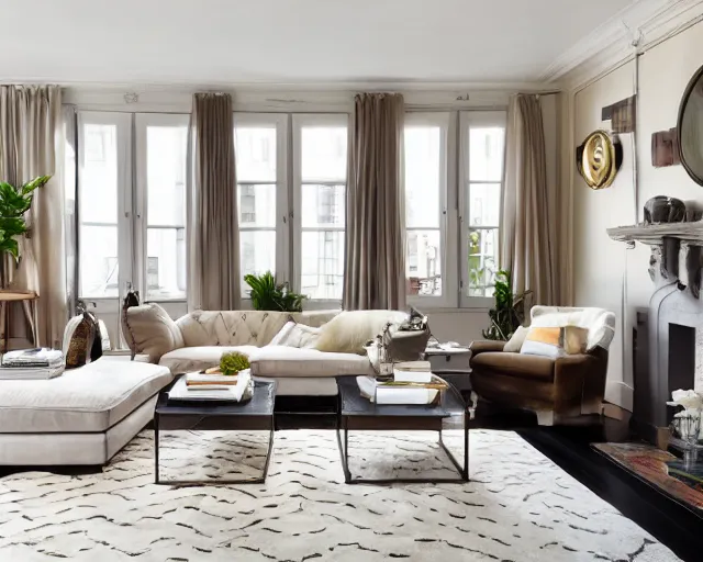 Image similar to apartment designed by nate berkus, muted colors