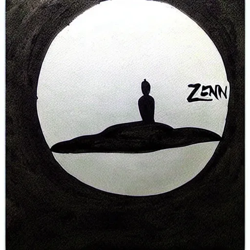 Image similar to zen art ink