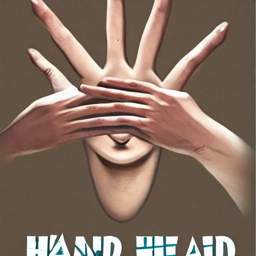 Image similar to hand for a head