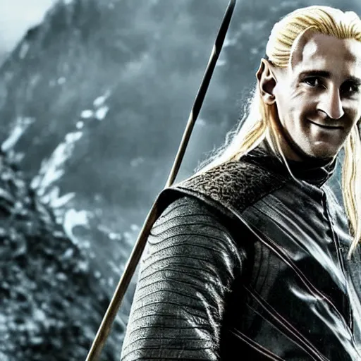 Image similar to messi as legolas in lord of the rings movie, hyper detailed, 8 k