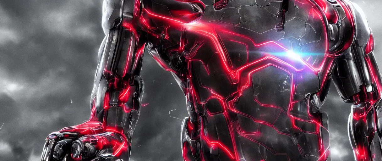 Image similar to Ultron wallpaper, 8k