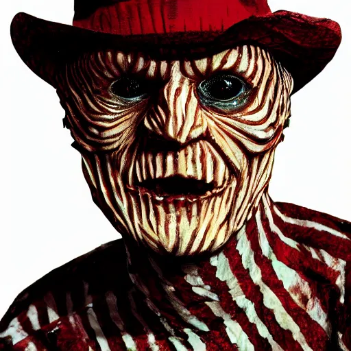 Prompt: photo of friendly neighbourhood Freddie Krueger