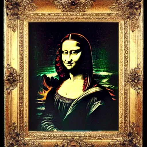 Prompt: monalisa in the style of Gustave Doré