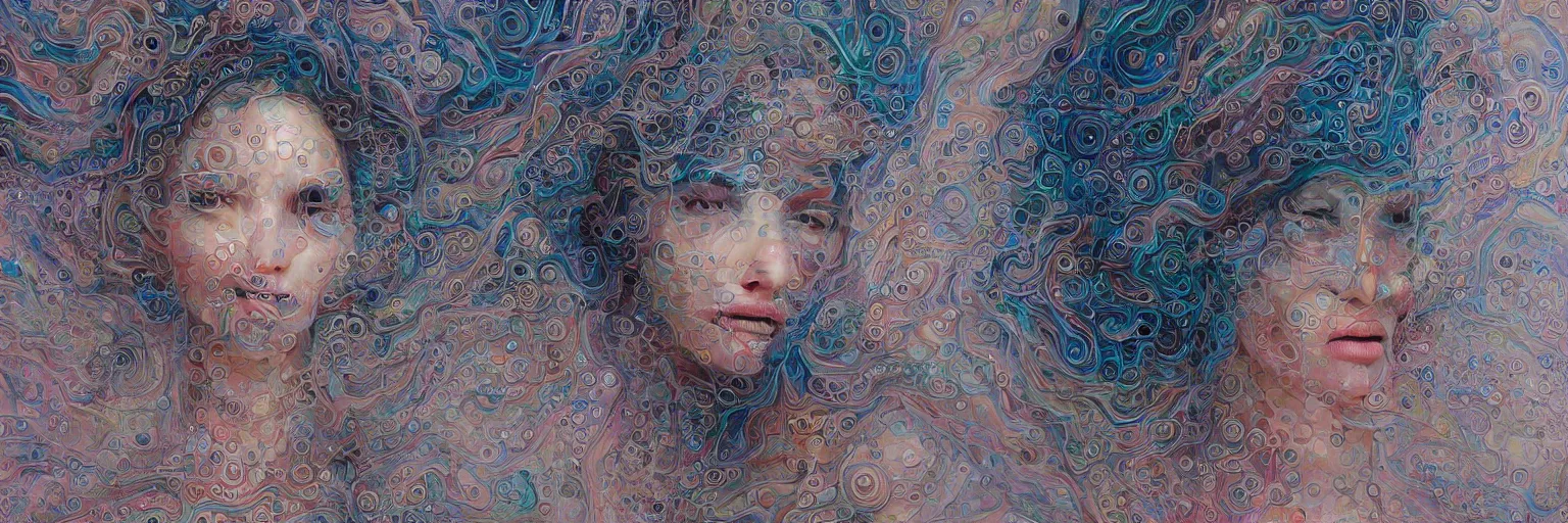 Prompt: The face of a very beautiful goddess radiating an artwork made from layers of technical drawings and architectural plans, very detailed and intricate with callout texts, leaders, arrows and bubbles by James Jean and Ross Tran and WLOP , hyperrealism, swirling acrylic paint pour , subsurface scattering, octane render, bokeh, 8k, xparticles