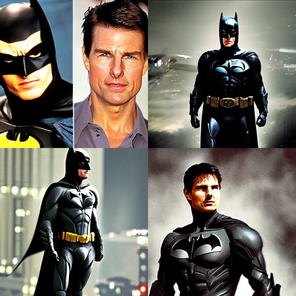tom cruise is batman from the dark knight | Stable Diffusion | OpenArt