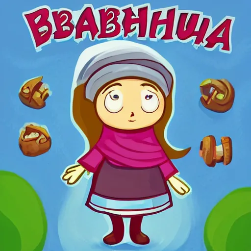 Prompt: a babushka in the style of a quaint wholesome indie game that costs ten dollars and has an undercurrent of trauma