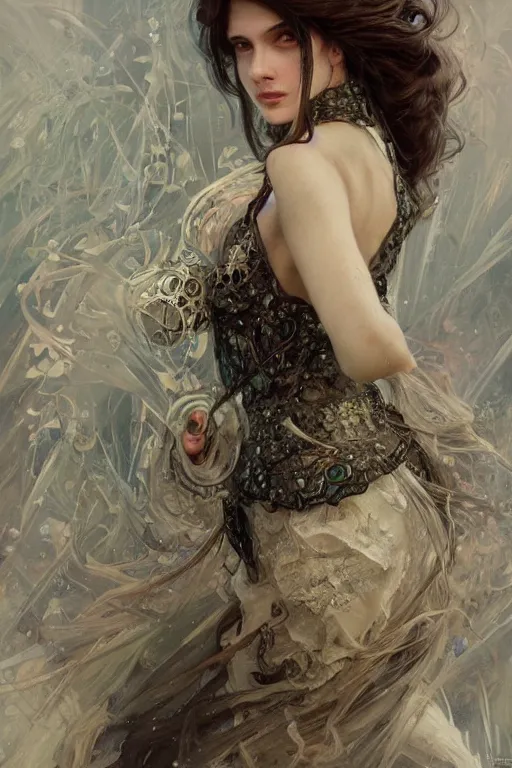 Image similar to ebenenspinne, diffuse lighting, fantasy, intricate, elegant, highly detailed, lifelike, photorealistic, digital painting, artstation, illustration, concept art, smooth, sharp focus, art by john collier and albert aublet and krenz cushart and artem demura and alphonse mucha