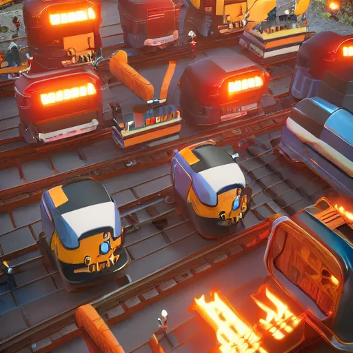 Prompt: 🚝 at all angles clash royal style characters, unreal engine 5, octane render, detailed, brawl stars, cinematografic, cinema 4 d, artstation trending, high definition, very detailed, blender