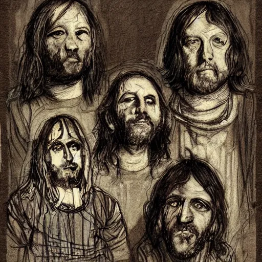 Prompt: grunge sketch drawing of cockroaches and beatles in the style of Jacob Shaw and Rembrandt van Rijn ,creepy, surreal, trending on artstation, bold and vivid colour