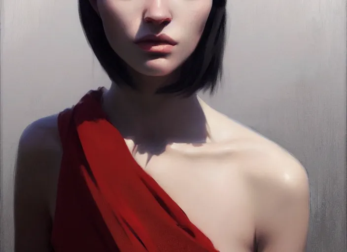 Image similar to dramatic situation, specular reflection, occlusion shadow, by ilya kuvshinov and jeremy lipking and quentin mabille