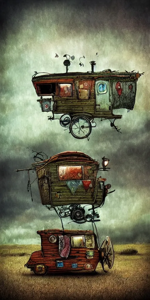 Image similar to a caravan by alexander jansson