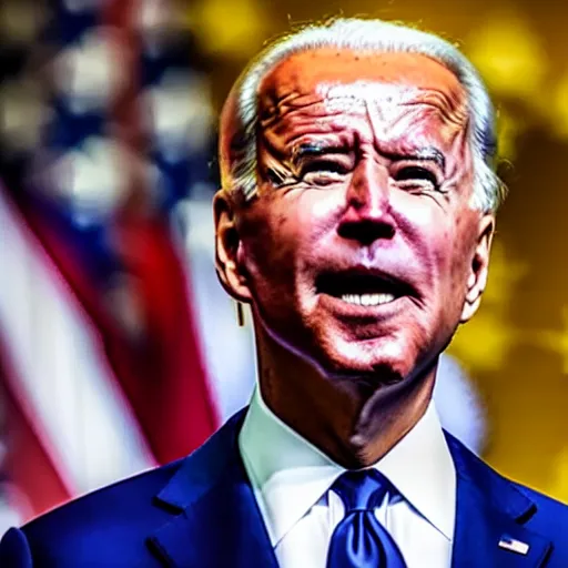 Image similar to Joe Biden as an action hero fighting off commies, 4k