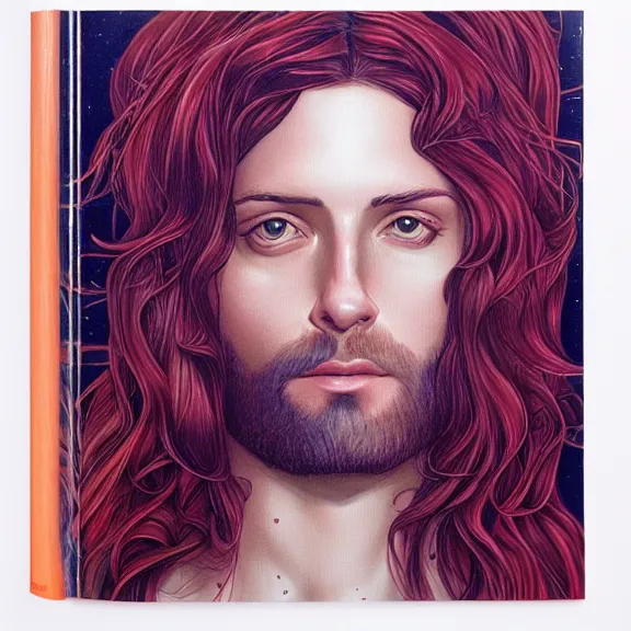 Image similar to jesus, by martine johanna, golden ratio, hyper detail, concept artbook, ealistic, photorealistic,