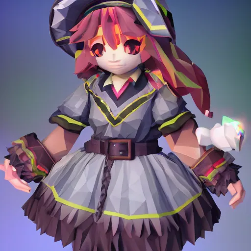 Image similar to ultra low poly modelling, clean graphics, isometric view, 1 6 bit colors, from touhou, made in rpg maker, fat chibi grey cat, volumetric lighting, fantasy, intricate, hyper realistic, by blizzard, warcraft 3, backlit