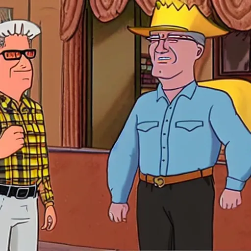 a still of from king of the hill crossover with the, Stable Diffusion