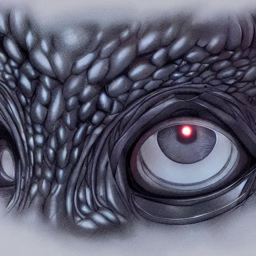 Prompt: femto from the berserk manga, art, trending on artstation, style of kentaro muira, high detail