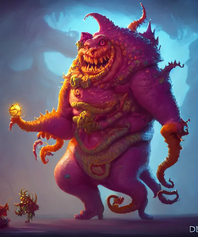 a xanathar dnd creature, adorable and whimsical, | Stable Diffusion ...