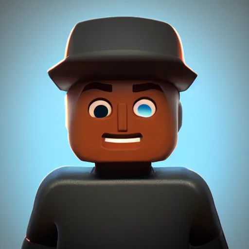 Prompt: ultra realistic roblox character portrait, 4 k, lighting