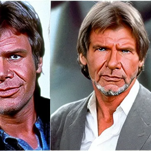 Image similar to mark hamill mixed with harrison ford