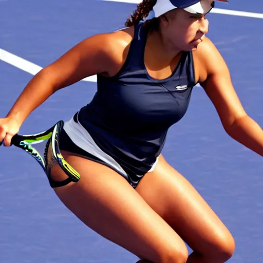 Image similar to woman tennis player thighs,