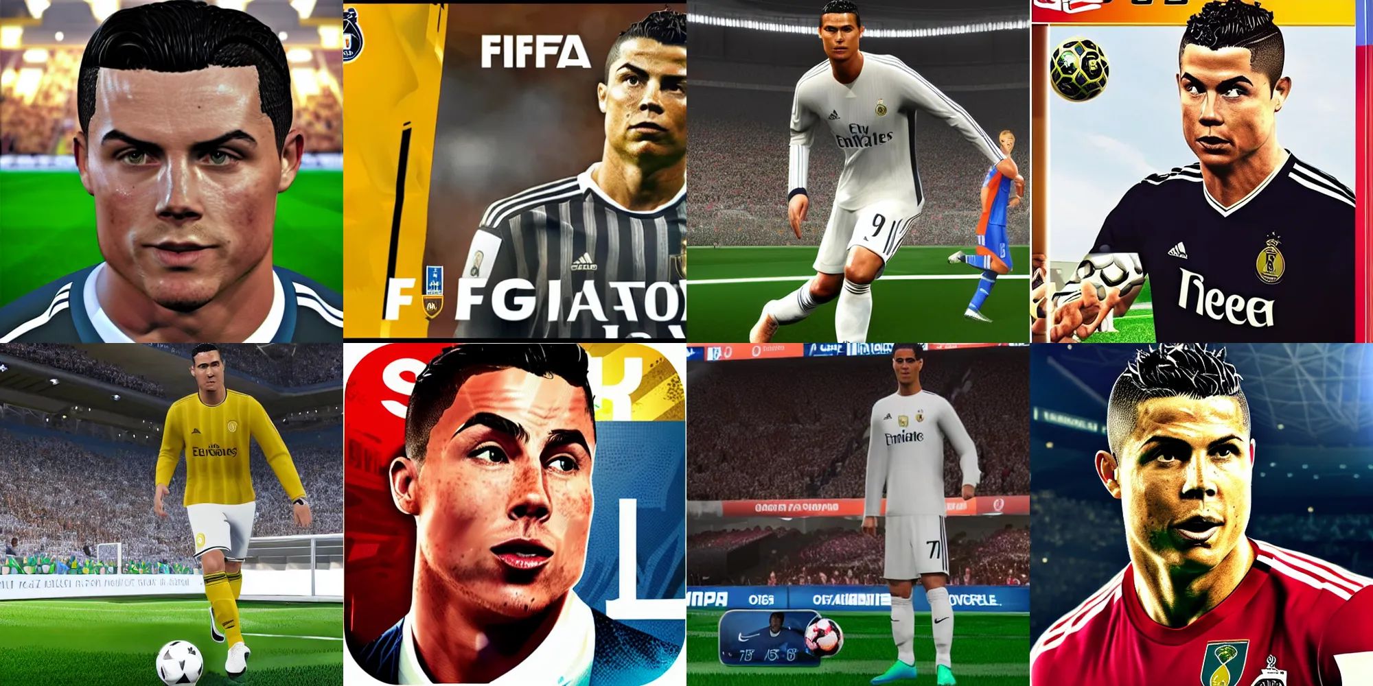 Prompt: og ronaldo fifa