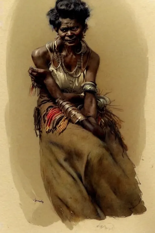 Prompt: (((((1950s wild west indian woman . muted colors.))))) by Jean-Baptiste Monge !!!!!!!!!!!!!!!!!!!!!!!!!!!