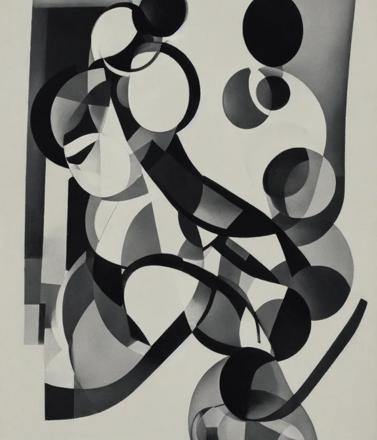 Image similar to artwork by laszlo moholy nagy