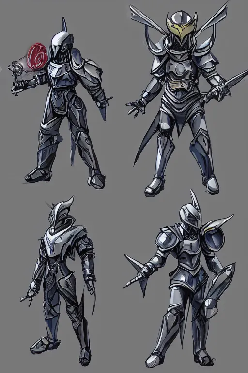 Image similar to helmet armor guardian destiny in witch queen illumination ray tracing hdr fanart arstation by sung choi robot ninja mask and eric pfeiffer and gabriel garza and casper konefal