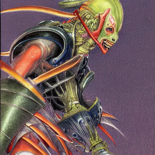 Image similar to Yoshimitsu by Alan Lee, Technicolor