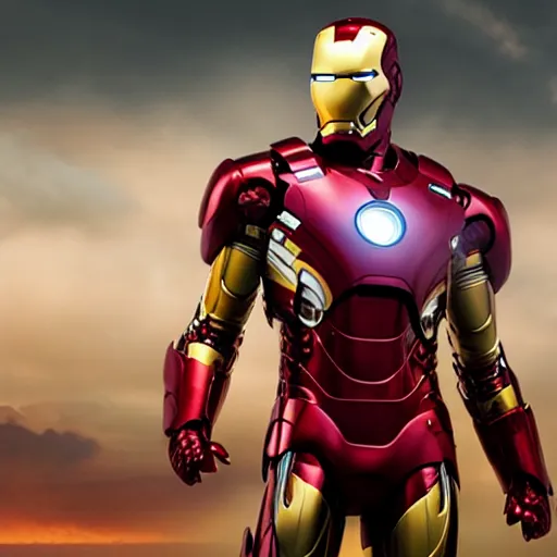 Image similar to Elton John as Iron Man, cinematic, movie still, 8k, photorealistic, dramatic,