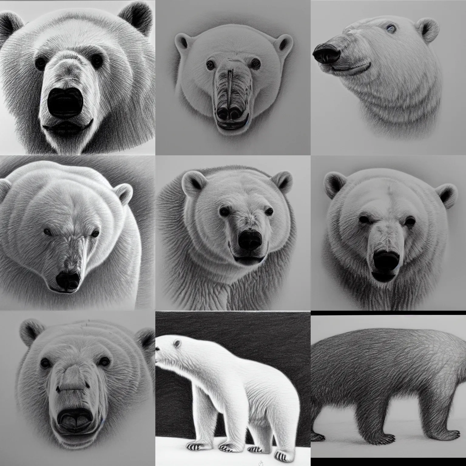 Elements of the Art Room: 2nd grade Polar Bears