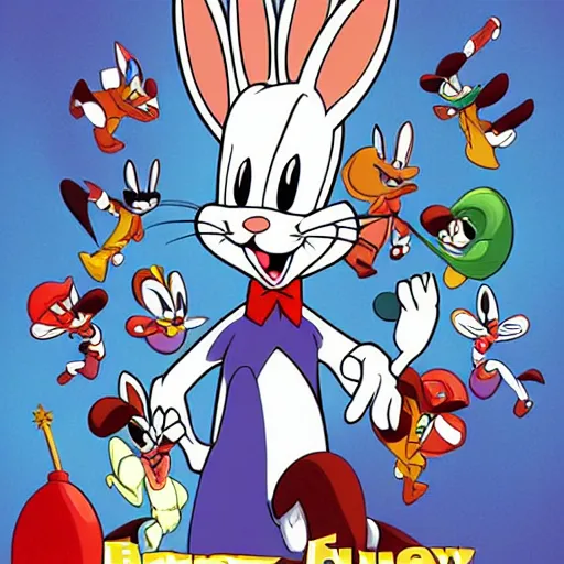 Prompt: bugs bunny multiverse