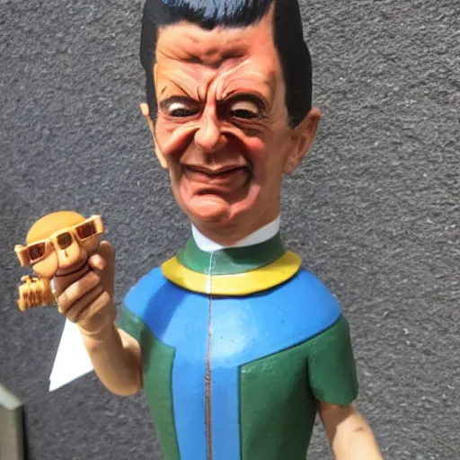 Image similar to subgenius sculpture toy on display