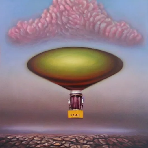 Prompt: Nuke, oil painting, surrealism