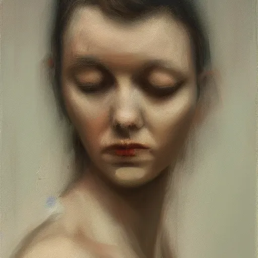 Image similar to what depression looks like, oil painting, pale colors, high detail, 8 k, wide angle, trending on artstation,