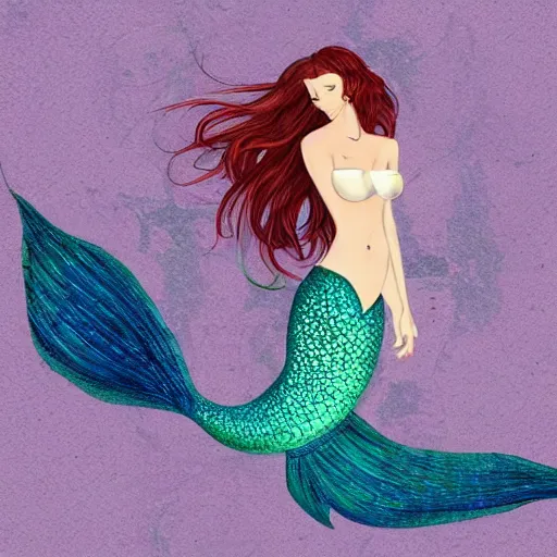 Image similar to beautiful mermaid in valorant style,