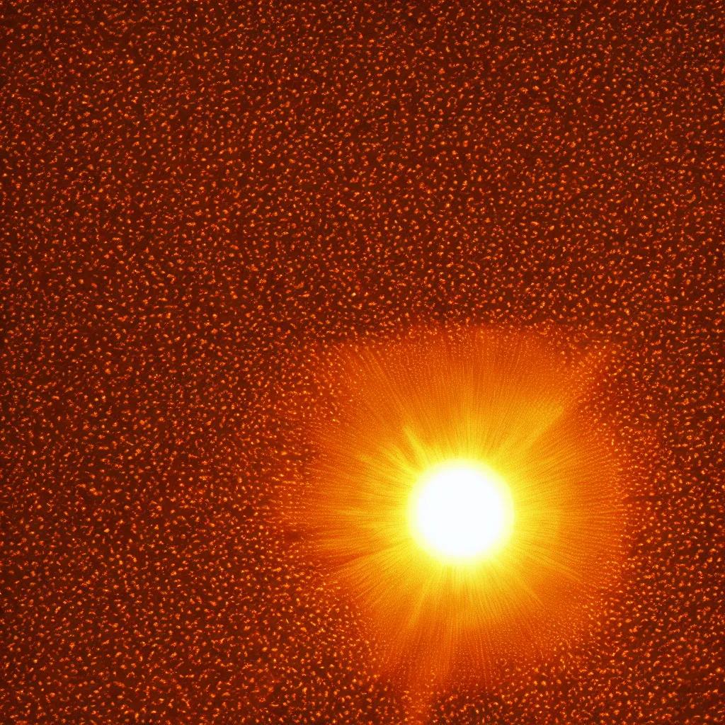 Image similar to texture of sun