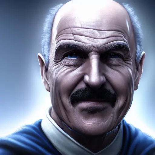 Prompt: Dr. Phil is Emperor Palpatine, hyperdetailed, artstation, cgsociety, 8k