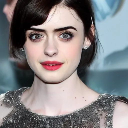 Image similar to a combination of Alexandra Daddario, Maisie Williams, Krysten Ritter, Anne Hathaway and Natalia Dwyer Christina Ricci and Lily Collins