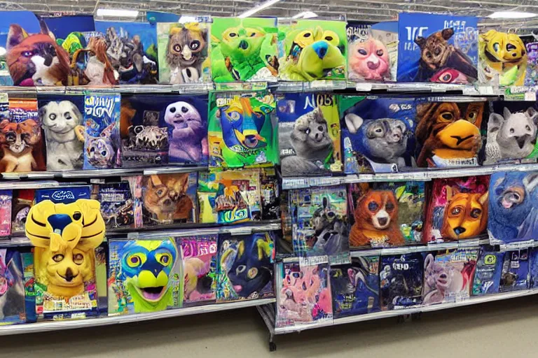 Image similar to photo of fursonas for sale at walmart