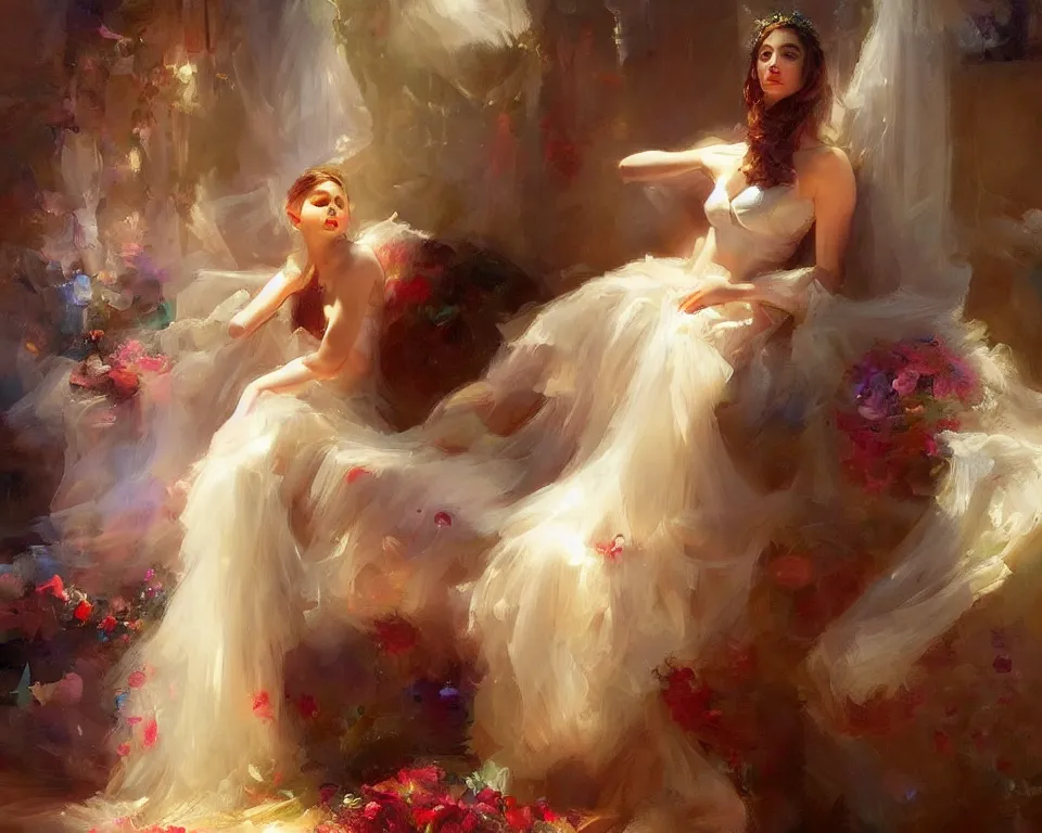 Image similar to a surreal theatre set by vladimir volegov and alexander averin and delphin enjolras and daniel f. gerhartz intricate elegant highly detailed digital art, artstation