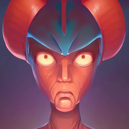 Image similar to face icon stylized minimalist alien 1 9 7 9, loftis, cory behance hd by jesper ejsing, by rhads, makoto shinkai and lois van baarle, ilya kuvshinov, rossdraws global illumination