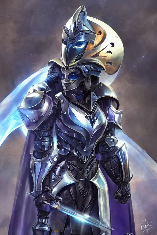 Image similar to helmet armor guardian destiny in witch queen illumination ray tracing hdr fanart arstation by sung choi robot ninja mask and eric pfeiffer and gabriel garza and casper konefal