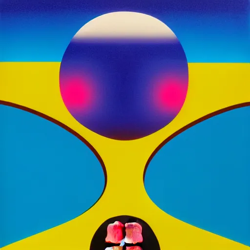 Image similar to stop sign by shusei nagaoka, kaws, david rudnick, airbrush on canvas, pastell colours, cell shaded, highly detailed