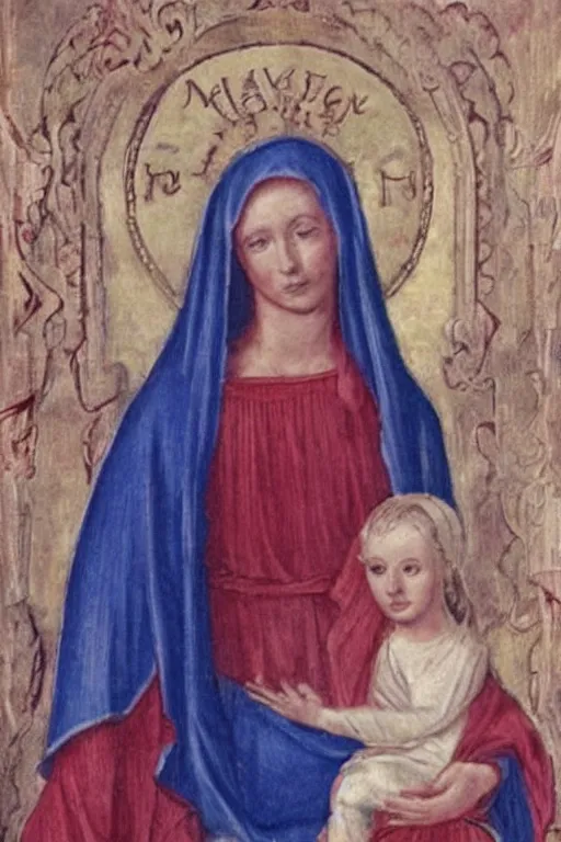 Image similar to Mary