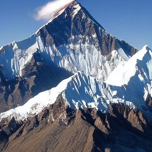 Image similar to Mansion built into the peak of Mount Everest