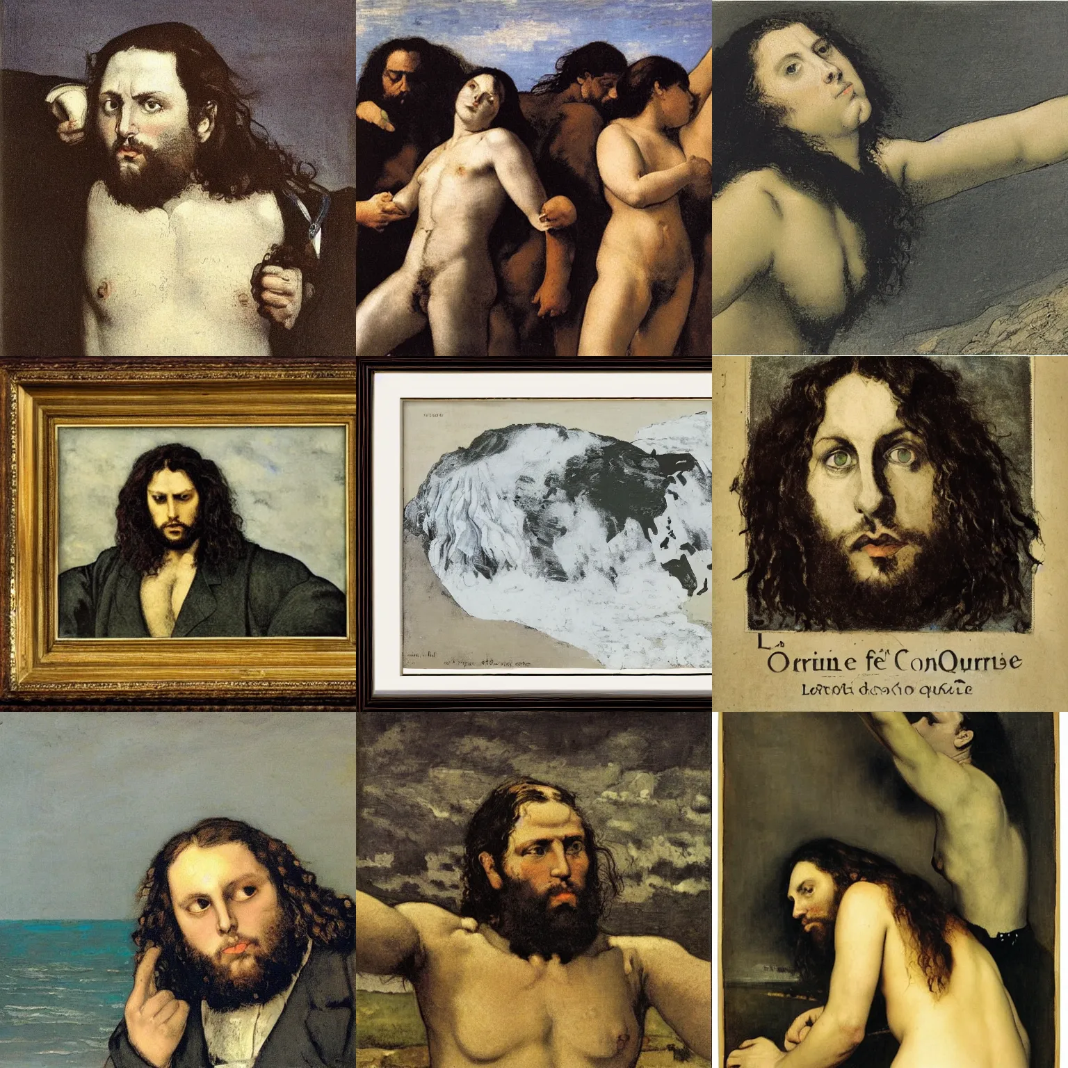 Prompt: L'Origine du Monde de Courbet