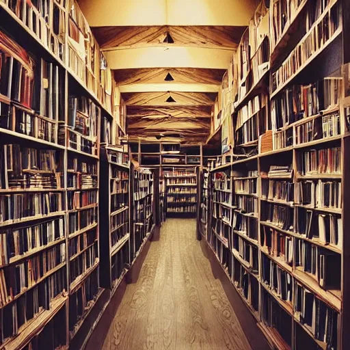 “Dark dingy wet library with stacks of books in piles | Stable ...