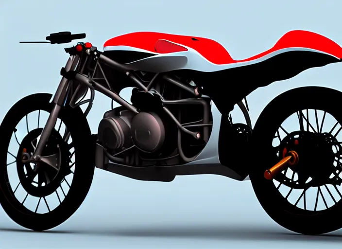 Prompt: Motorcycle developed by a group of race car drivers, photo realistic,, 8k, detailed,